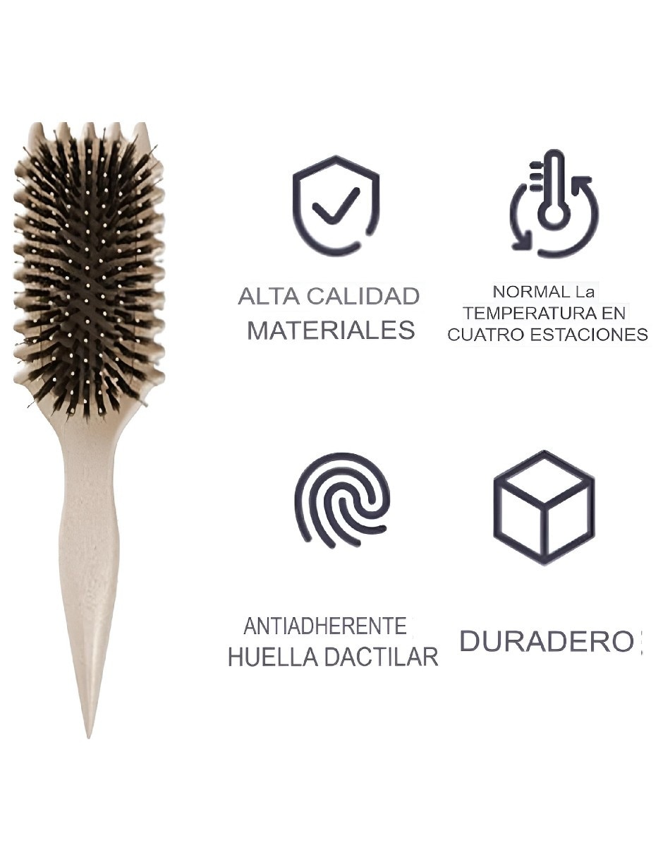 Cepillo para Cabello de Plástico