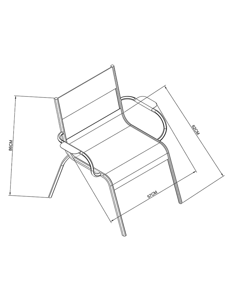 Silla Zipolite de aluminio 11