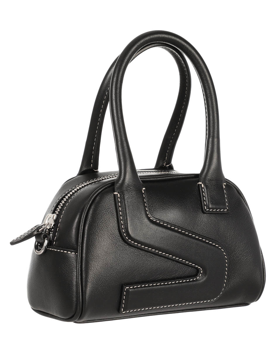 Bolsa bowler de piel para mujer 3