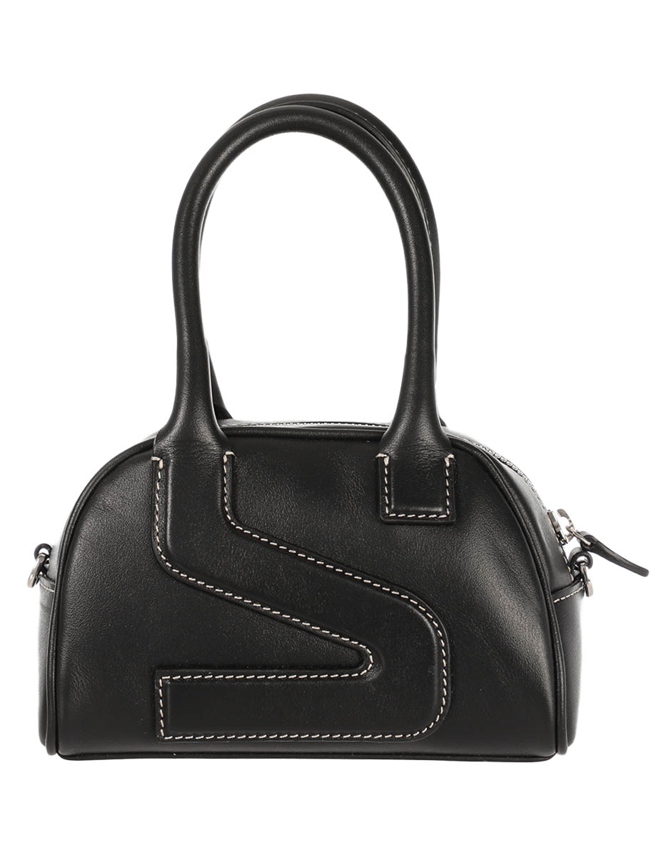 Bolsa bowler de piel para mujer 2