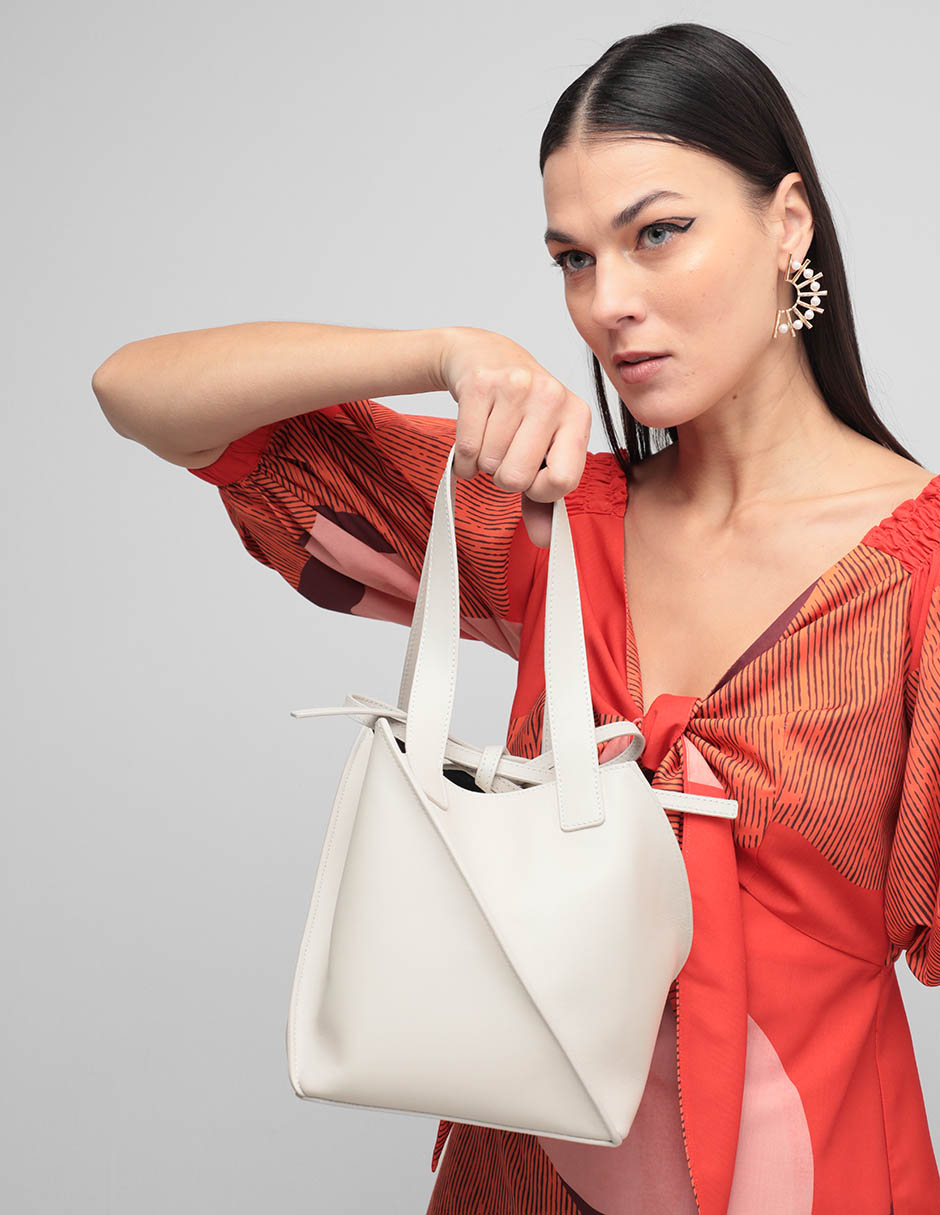 Bolsa tote de piel para mujer 4