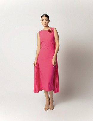 Vestido 3/4 de fiesta