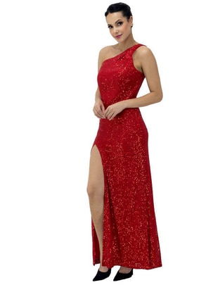 Vestido maxi de fiesta escote Medio Vestido maxi de fiesta escote Medio
