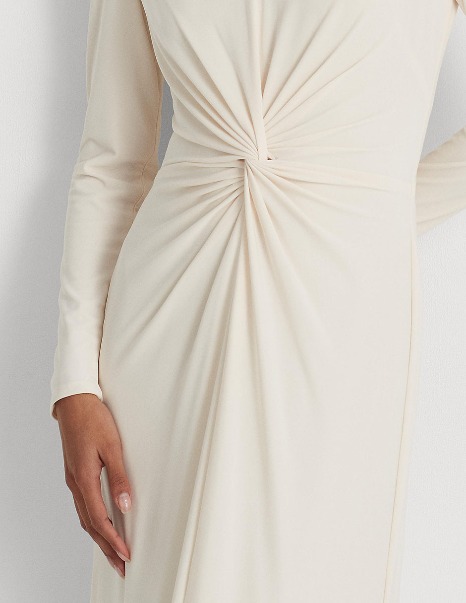 Vestido maxi de fiesta escote Medio