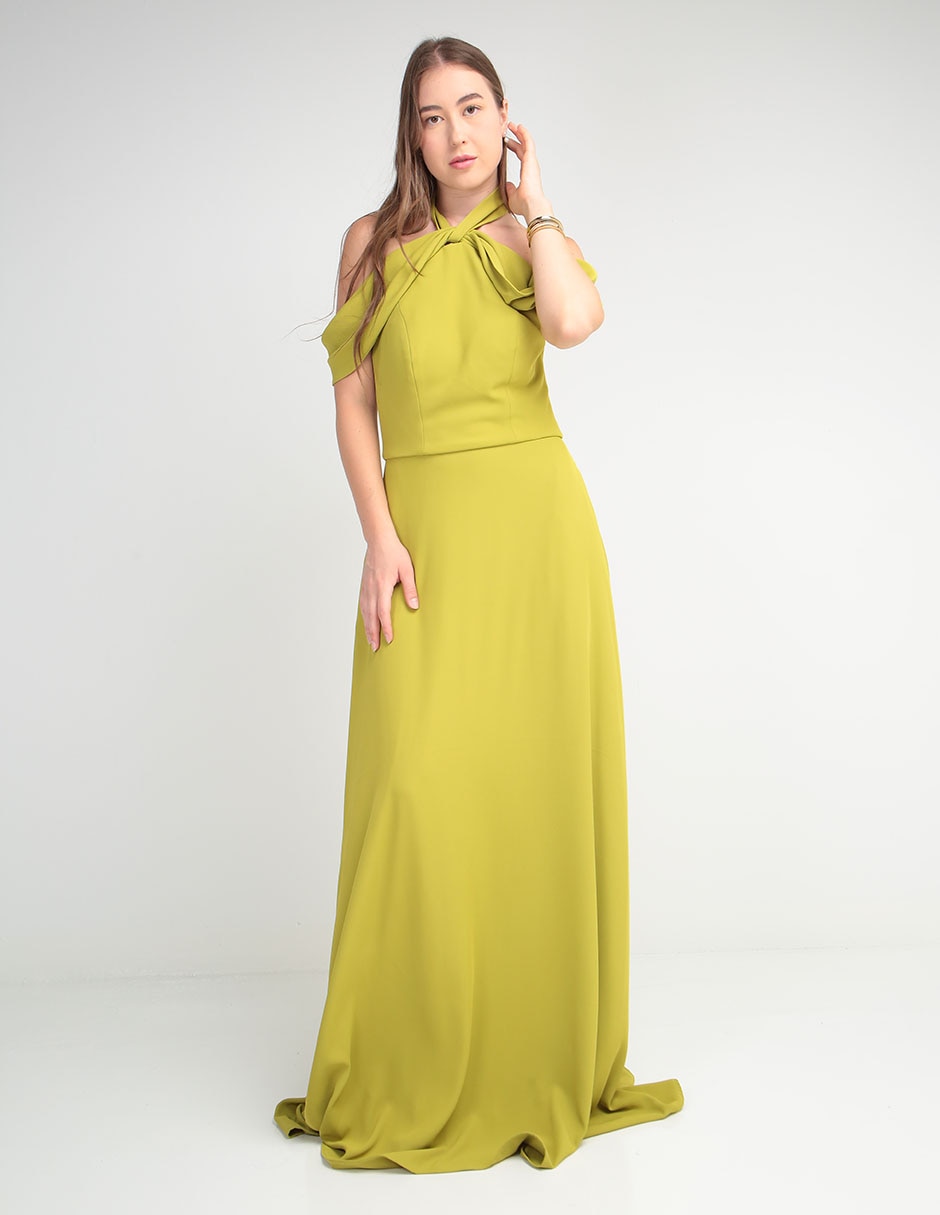 Vestido maxi de fiesta