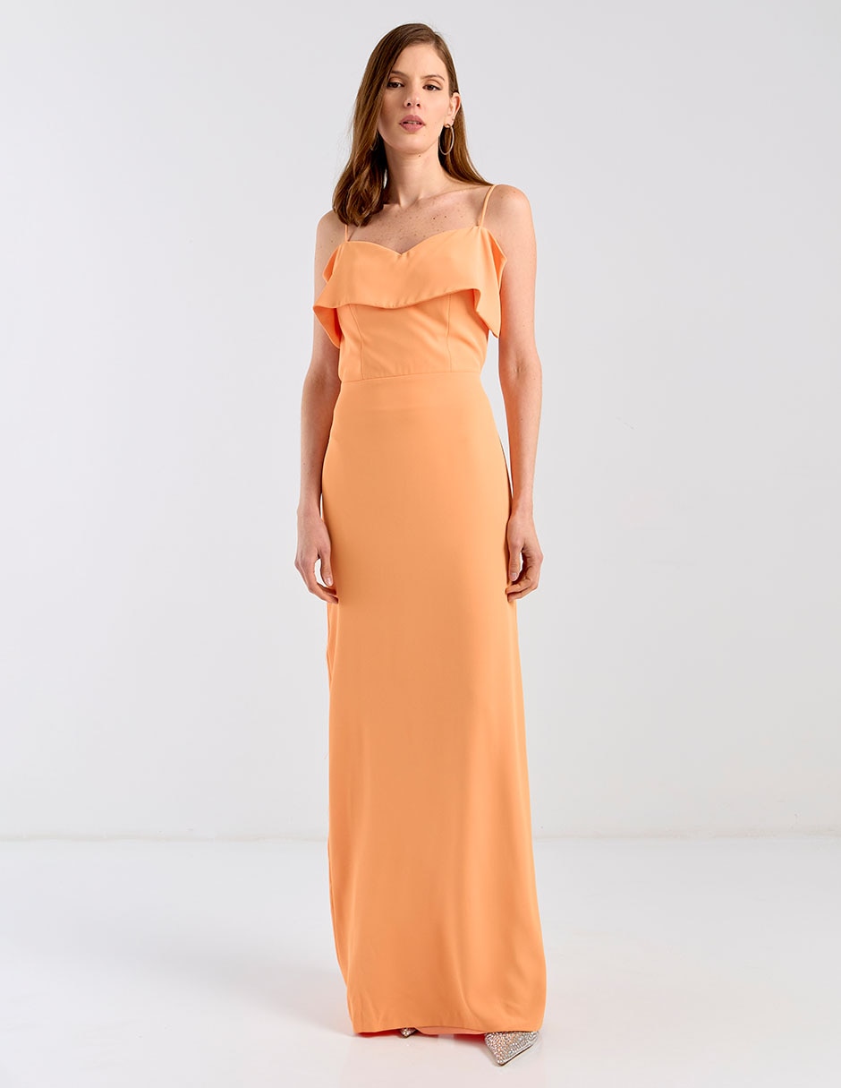Vestido maxi de fiesta espalda abierta 7