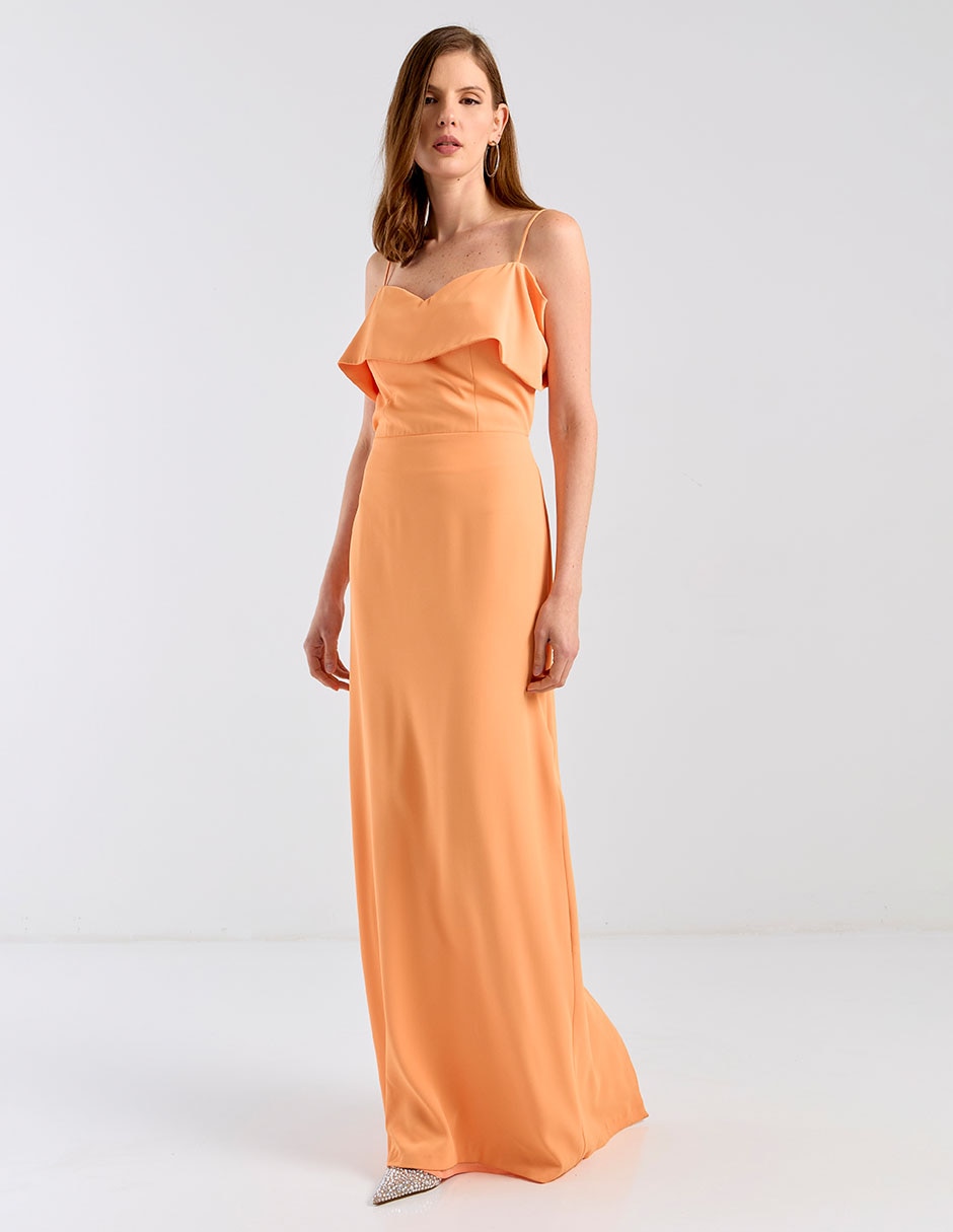 Vestido maxi de fiesta espalda abierta 8