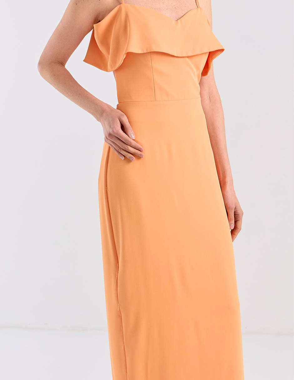 Vestido maxi de fiesta espalda abierta 9