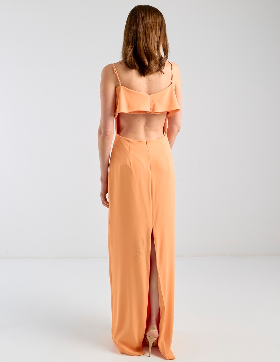 Vestido maxi de fiesta espalda abierta 11
