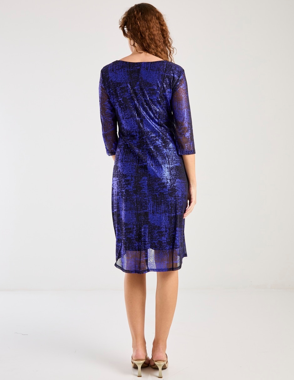 Vestido a la rodilla formal para mujer