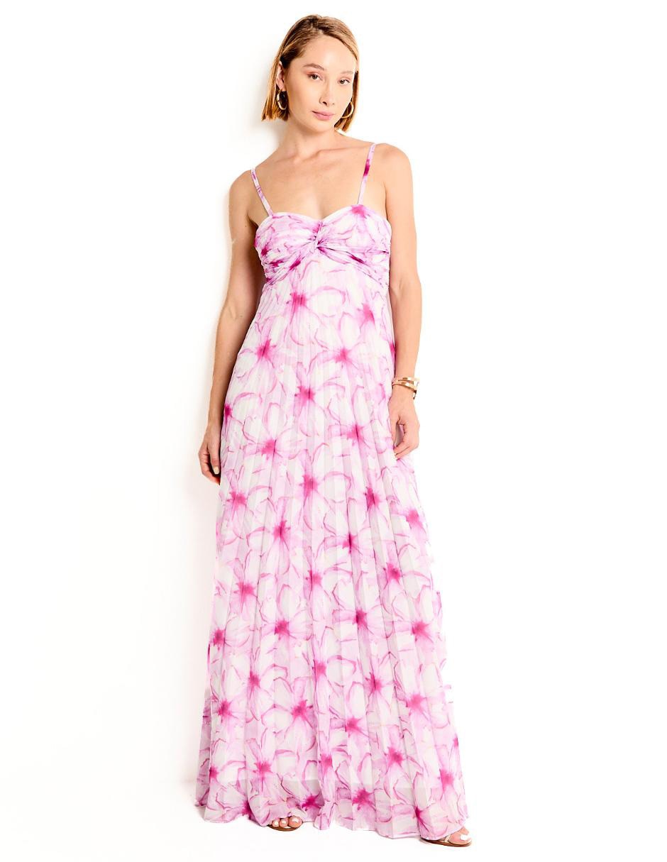 Vestido maxi de fiesta Rue De La Paix escote corazón