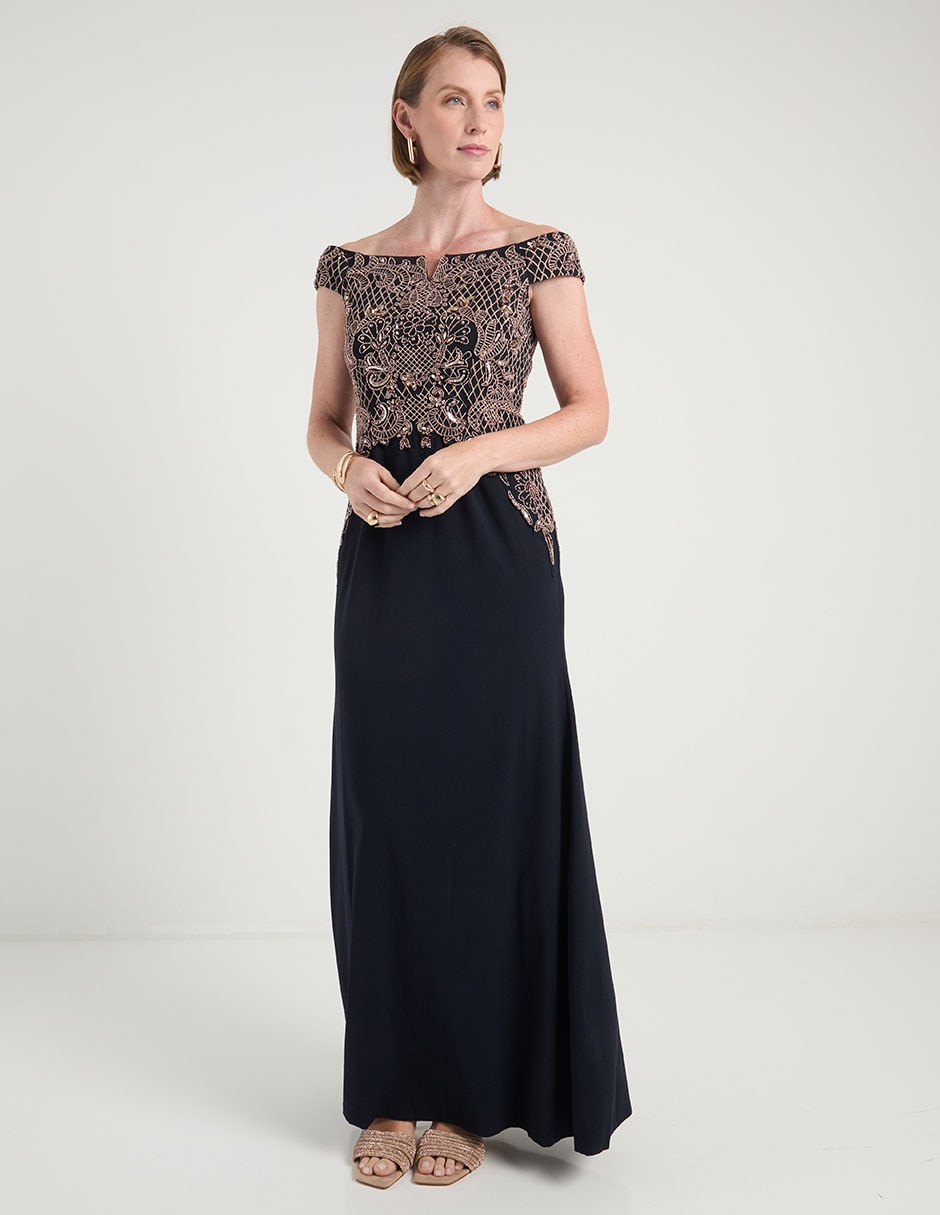 Vestido largo de fiesta para mujer 1