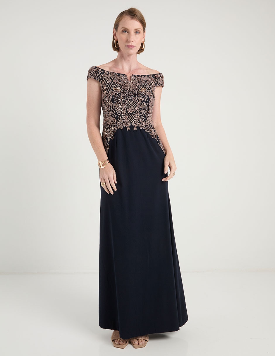 Vestido largo de fiesta para mujer 7