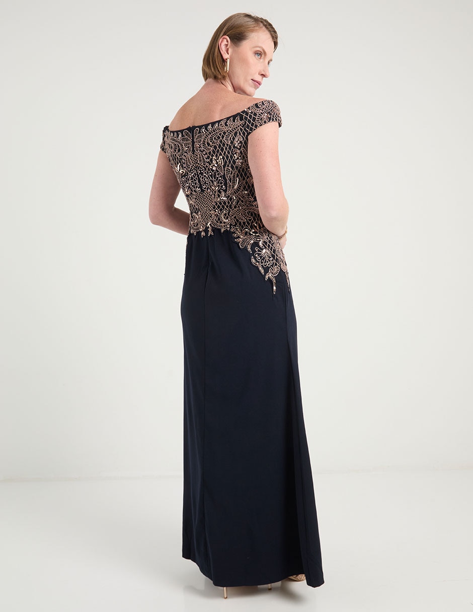 Vestido largo de fiesta para mujer 11
