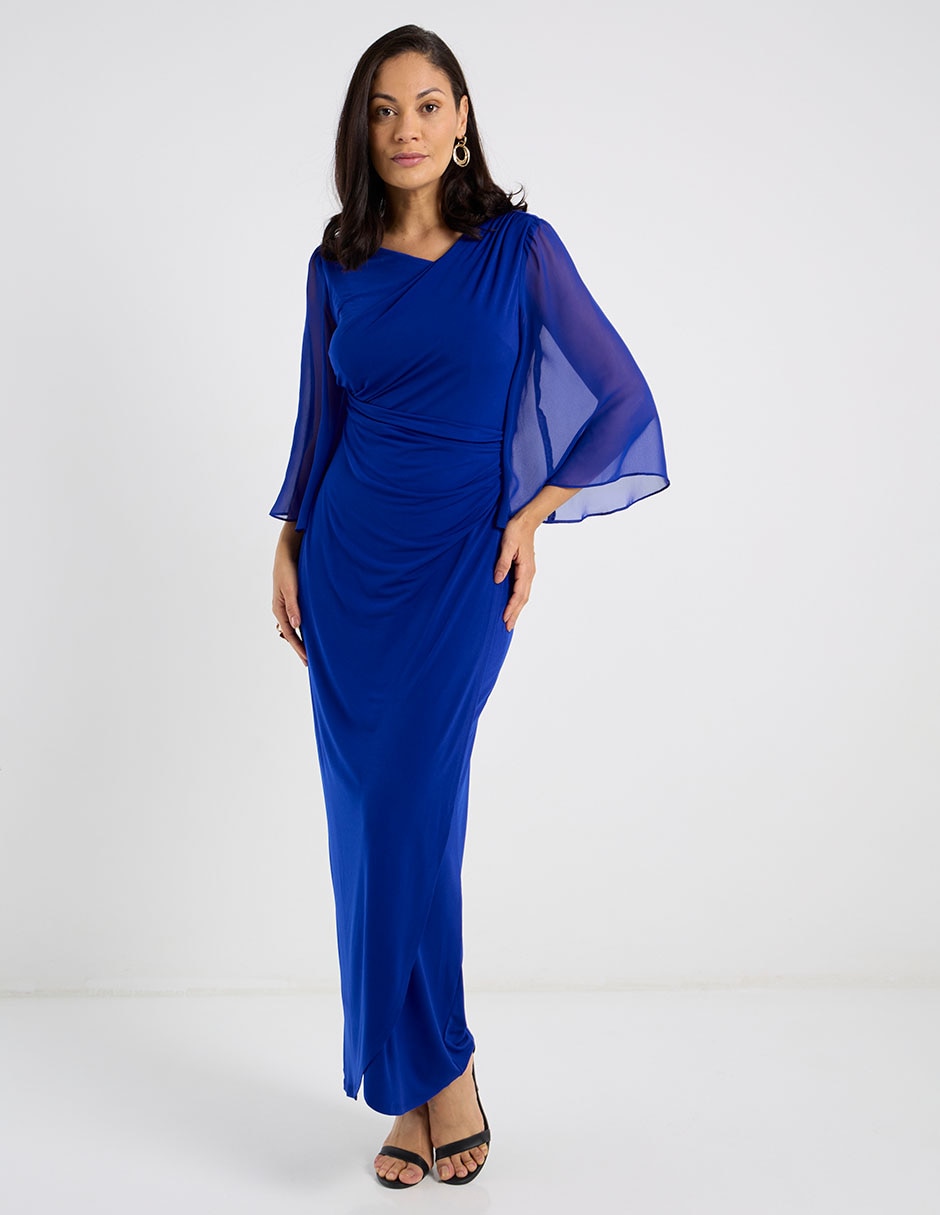 Vestido largo de fiesta escote Regular 3