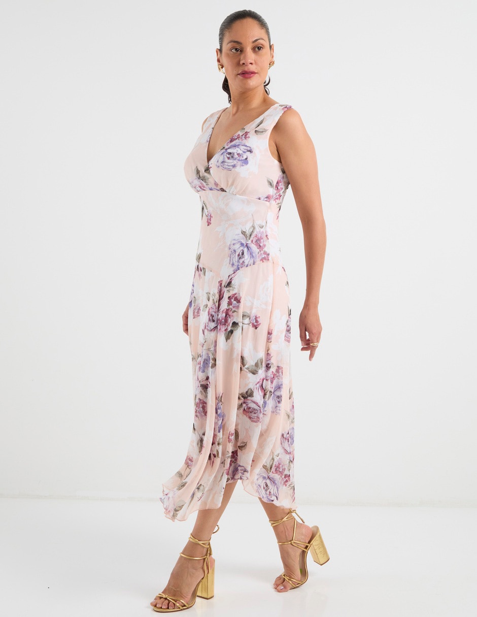 Vestido midi de fiesta 7