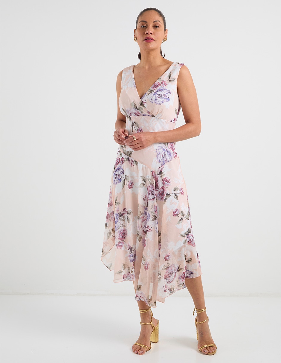 Vestido midi de fiesta 8