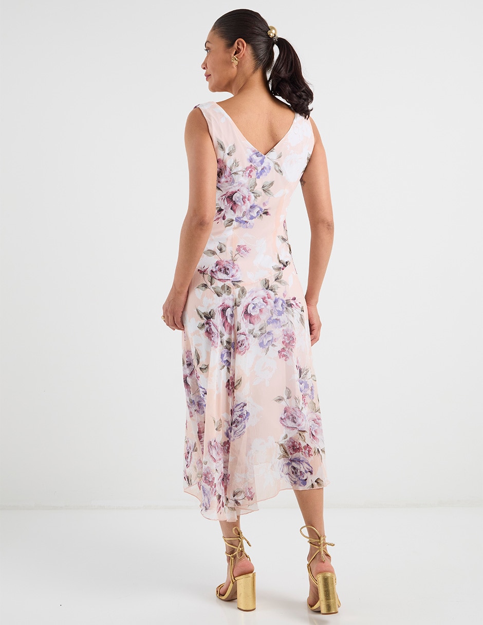 Vestido midi de fiesta 11