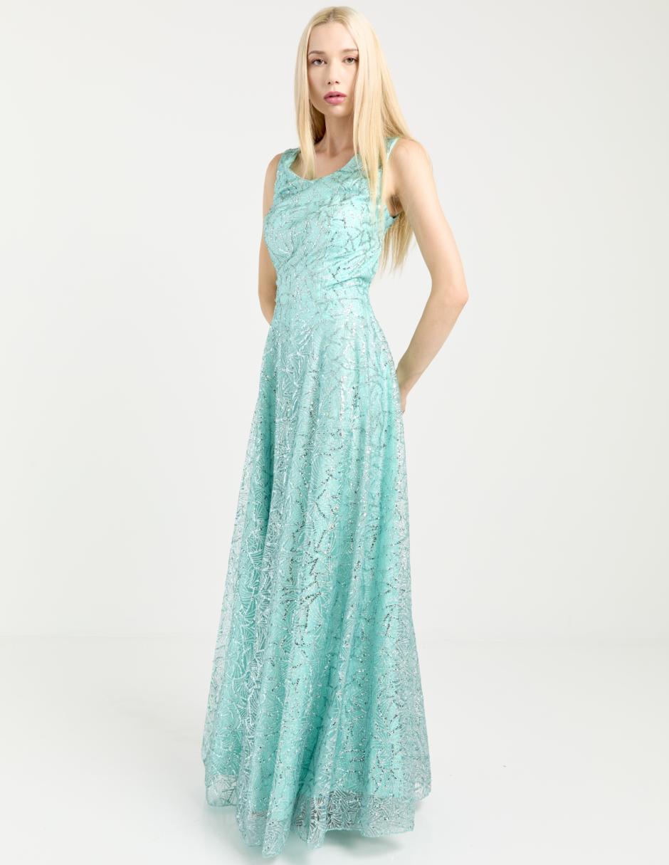 Vestido maxi de fiesta espalda abierta 1