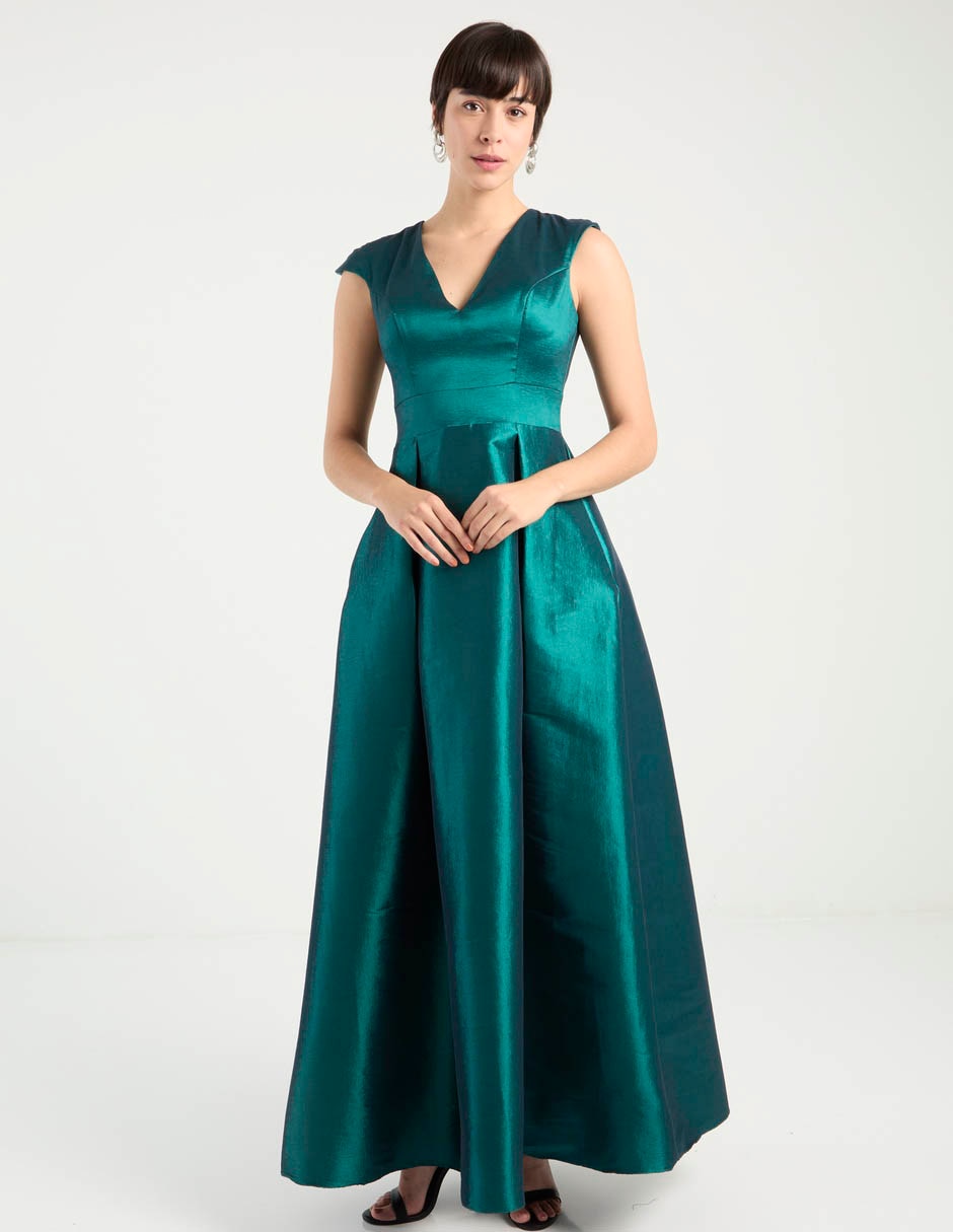 Vestido maxi de fiesta espalda abierta 1