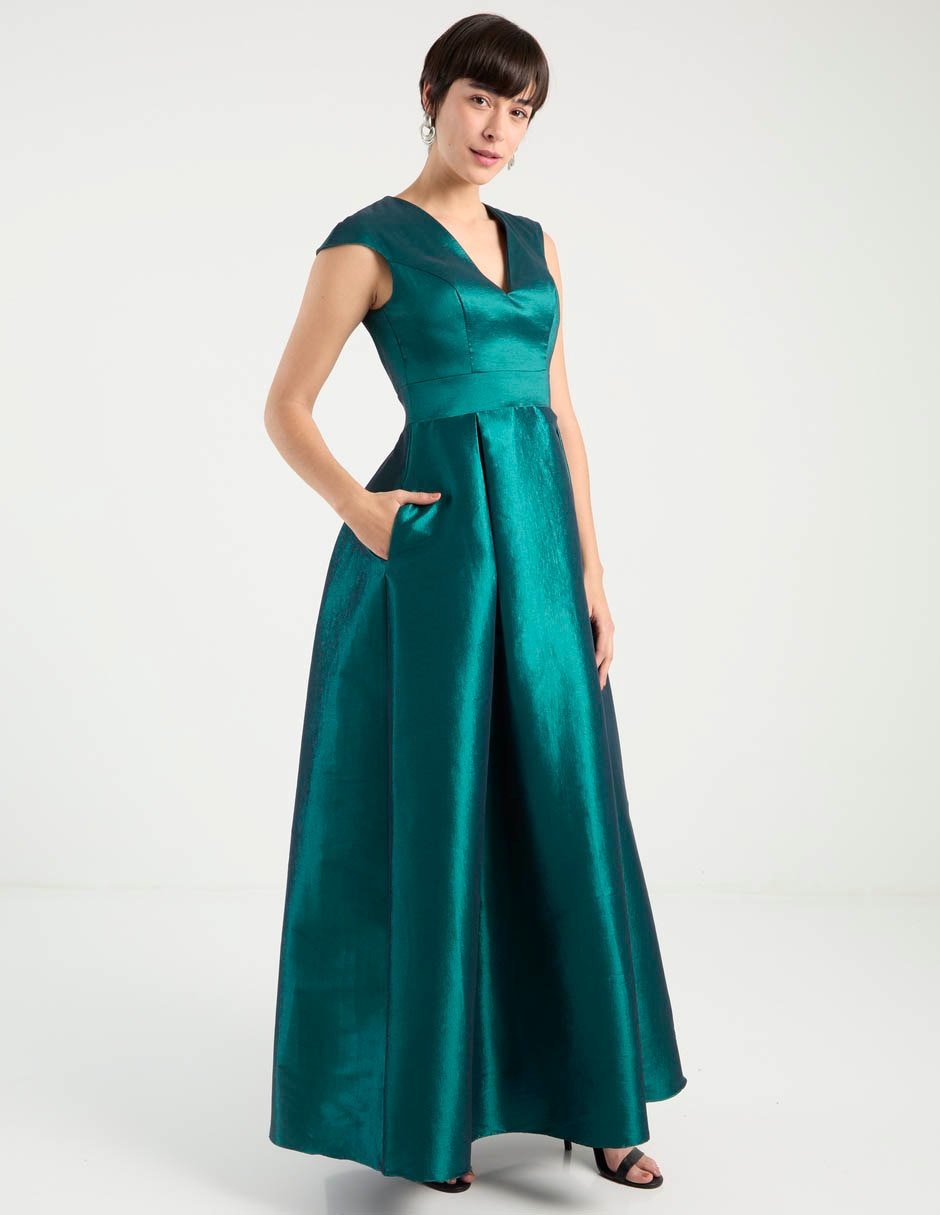 Vestido maxi de fiesta espalda abierta 7