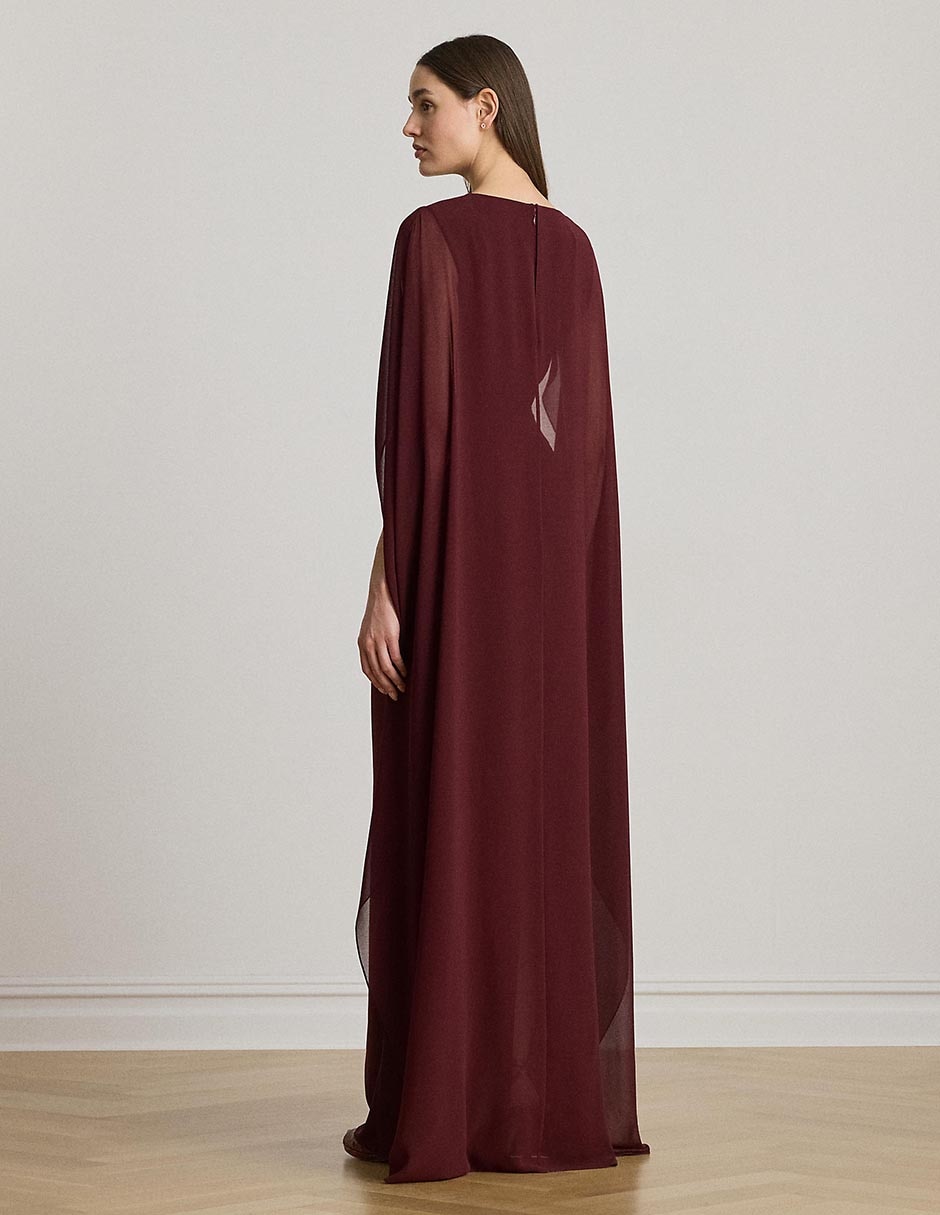 Vestido maxi de fiesta escote Regular