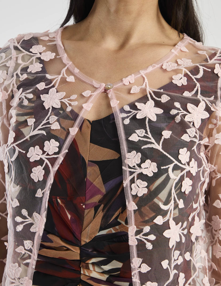 Chal estampado floral 9