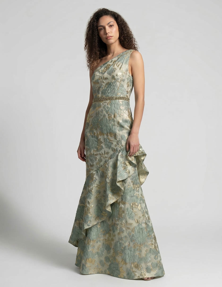 Vestido de fiesta de noche Adrianna Papell para mujer
