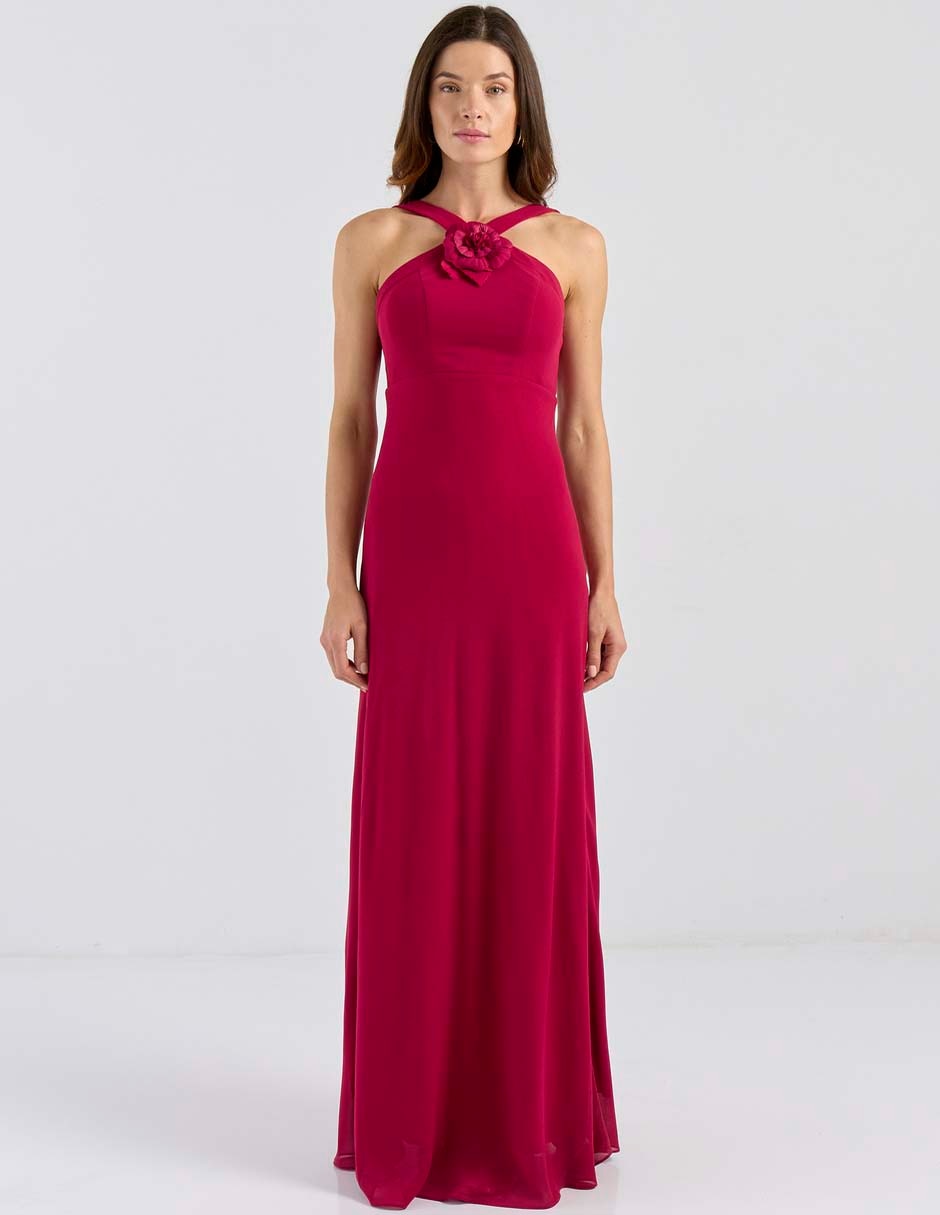 Vestido maxi de fiesta espalda abierta 1