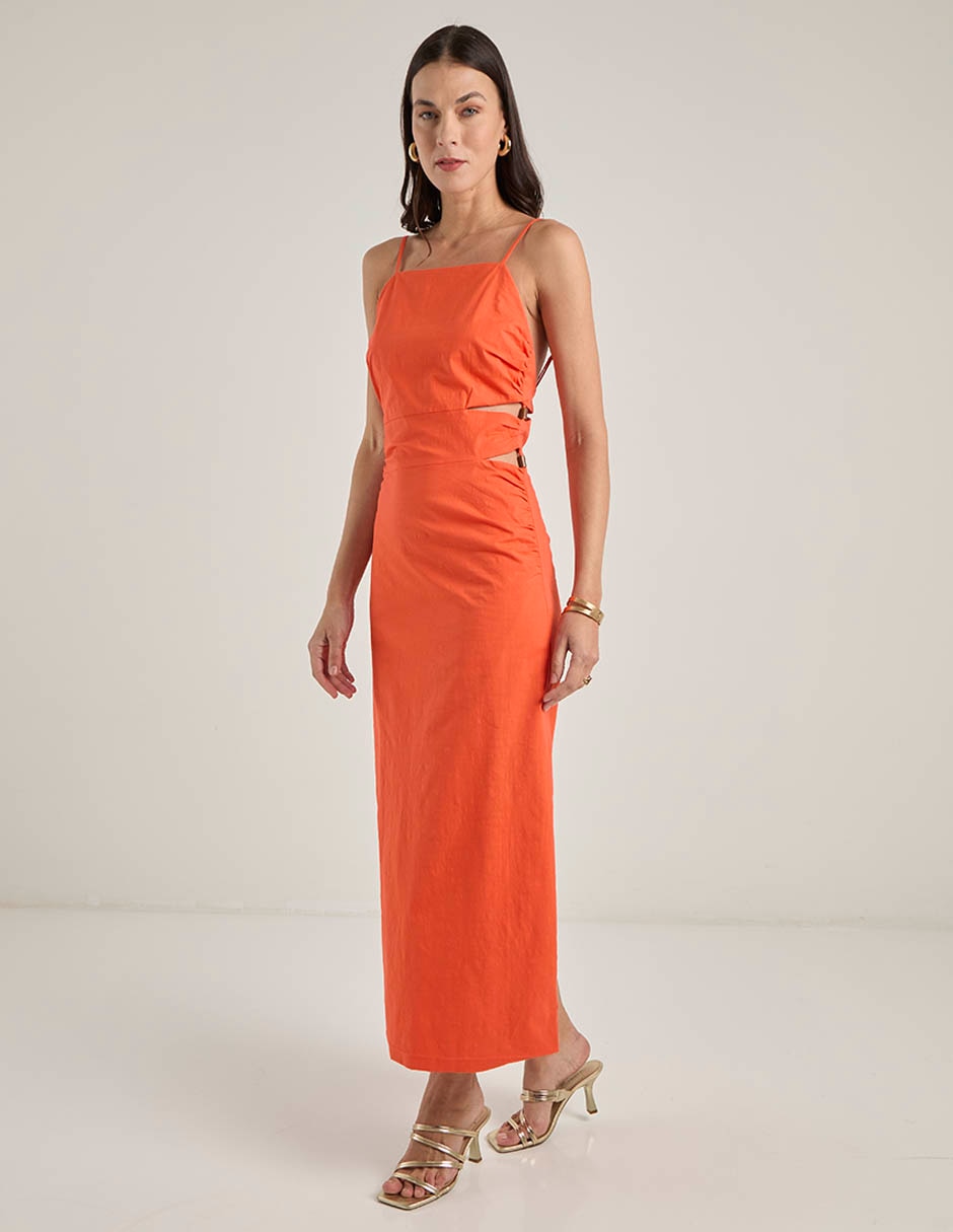 Vestido largo casual para mujer