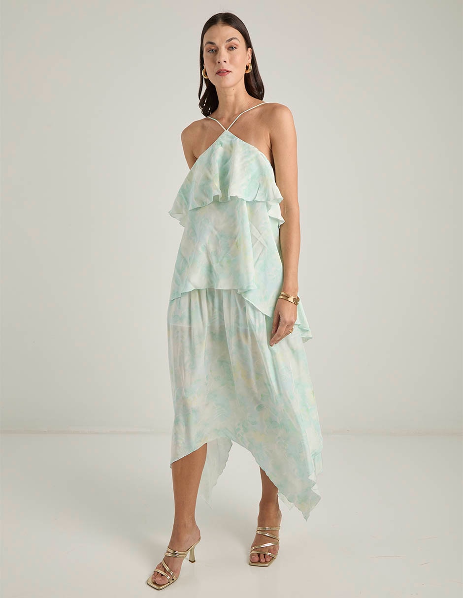 Vestido midi de fiesta 4
