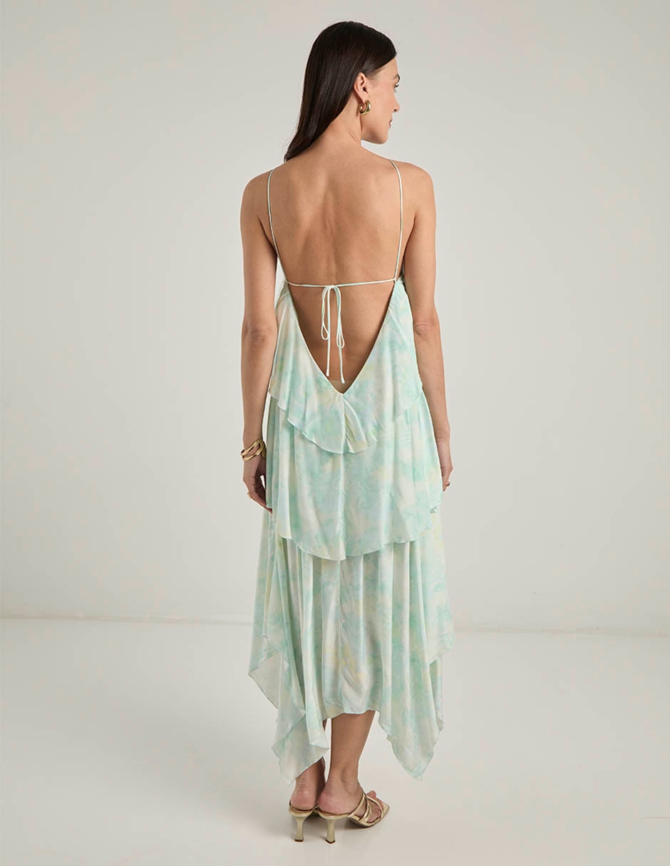 Vestido midi de fiesta 6