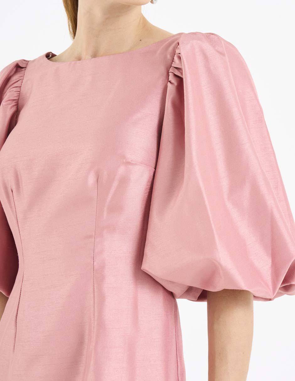 Vestido midi de fiesta Rue De La Paix escote cuadrado 7