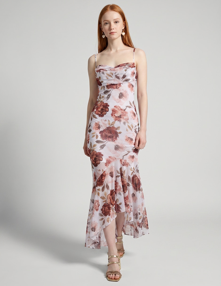 Vestido maxi fiesta para mujer 3