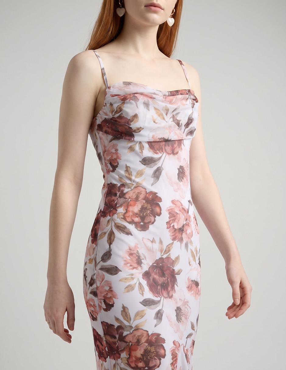 Vestido maxi fiesta para mujer 4