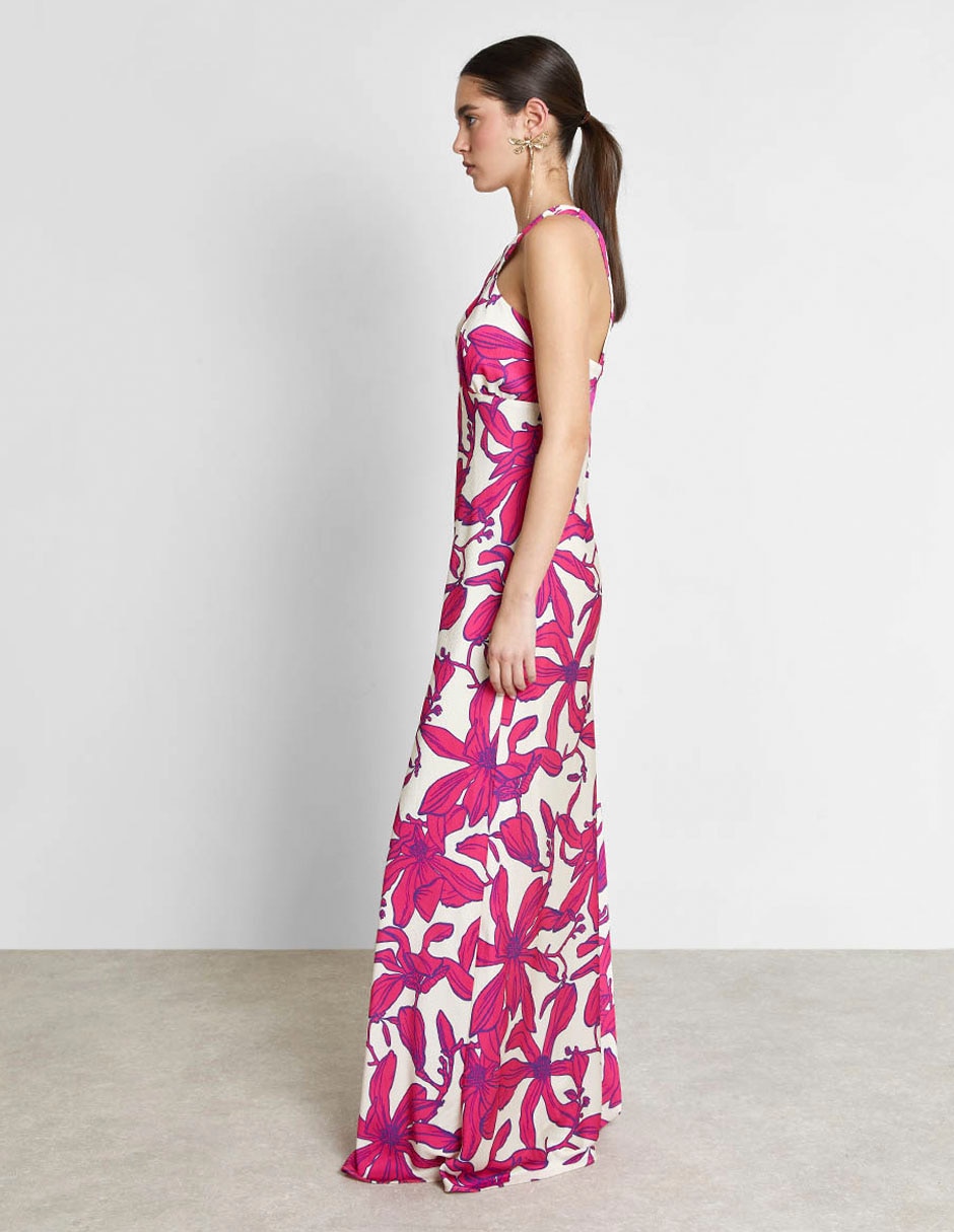 Vestido maxi casual Trucco para mujer