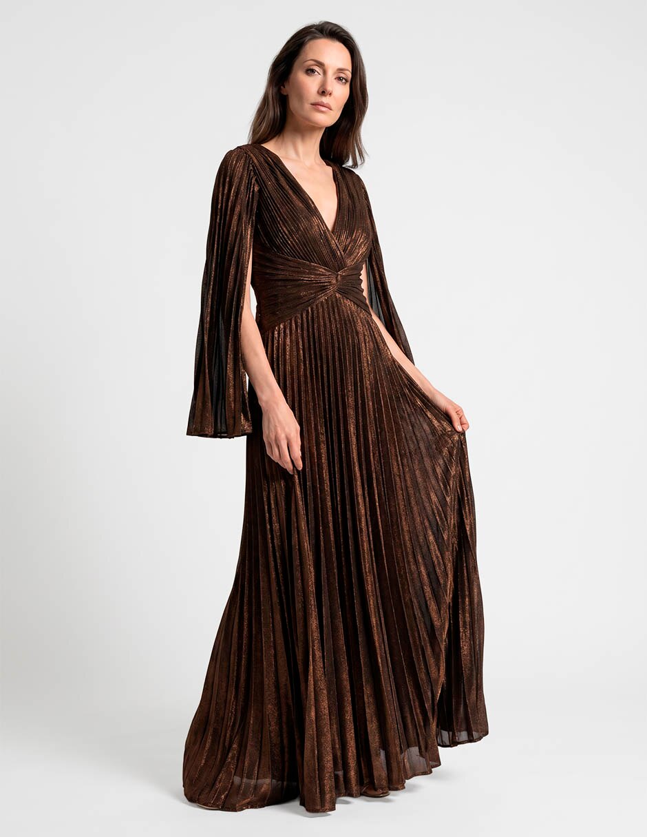 Vestido maxi de fiesta escote v Vestido maxi de fiesta escote v