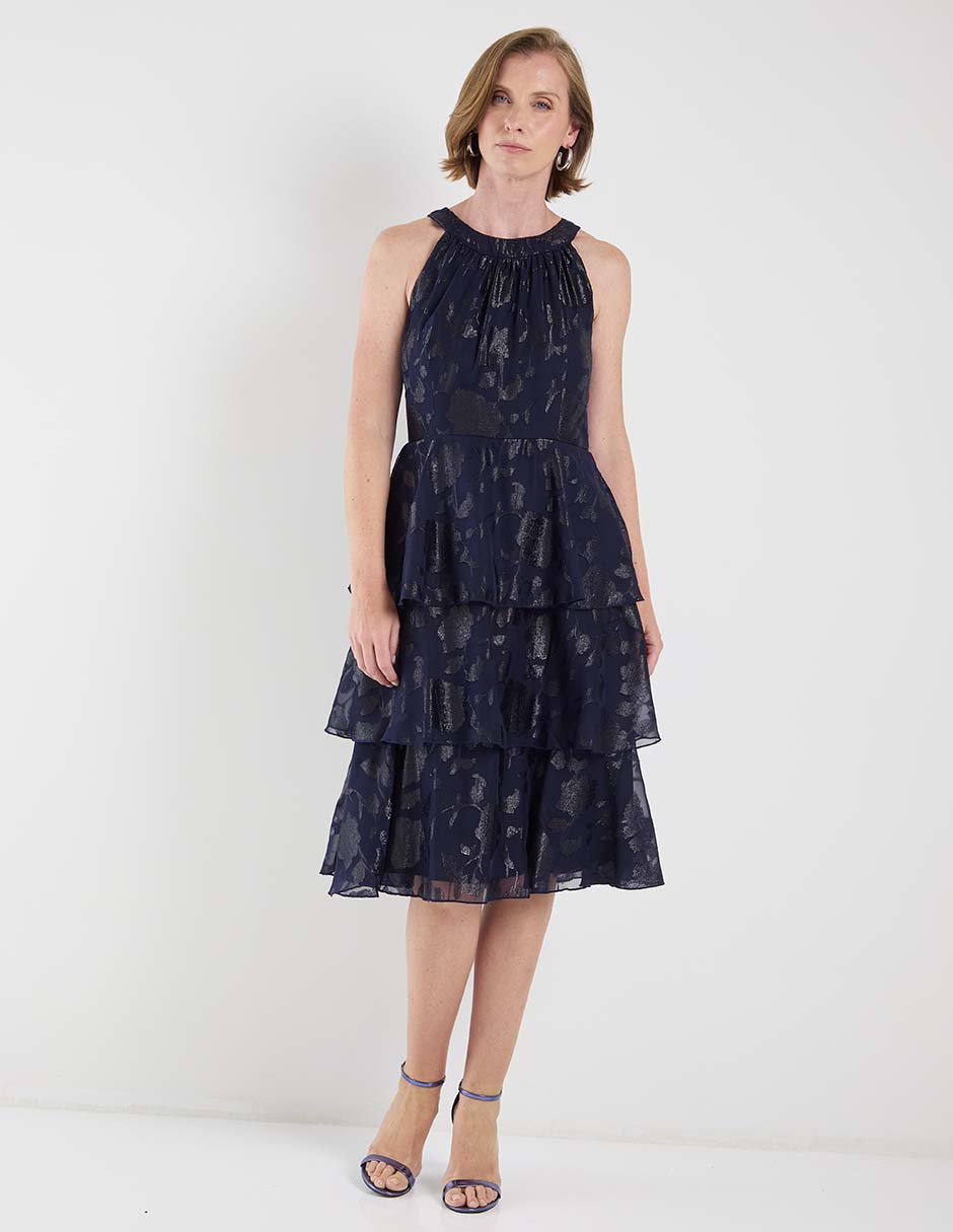 Vestido midi formal para mujer 3