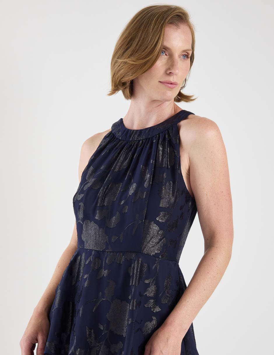 Vestido midi formal para mujer 4