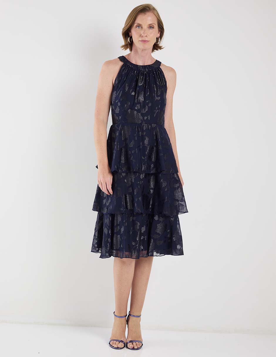 Vestido midi formal para mujer Vestido midi formal para mujer