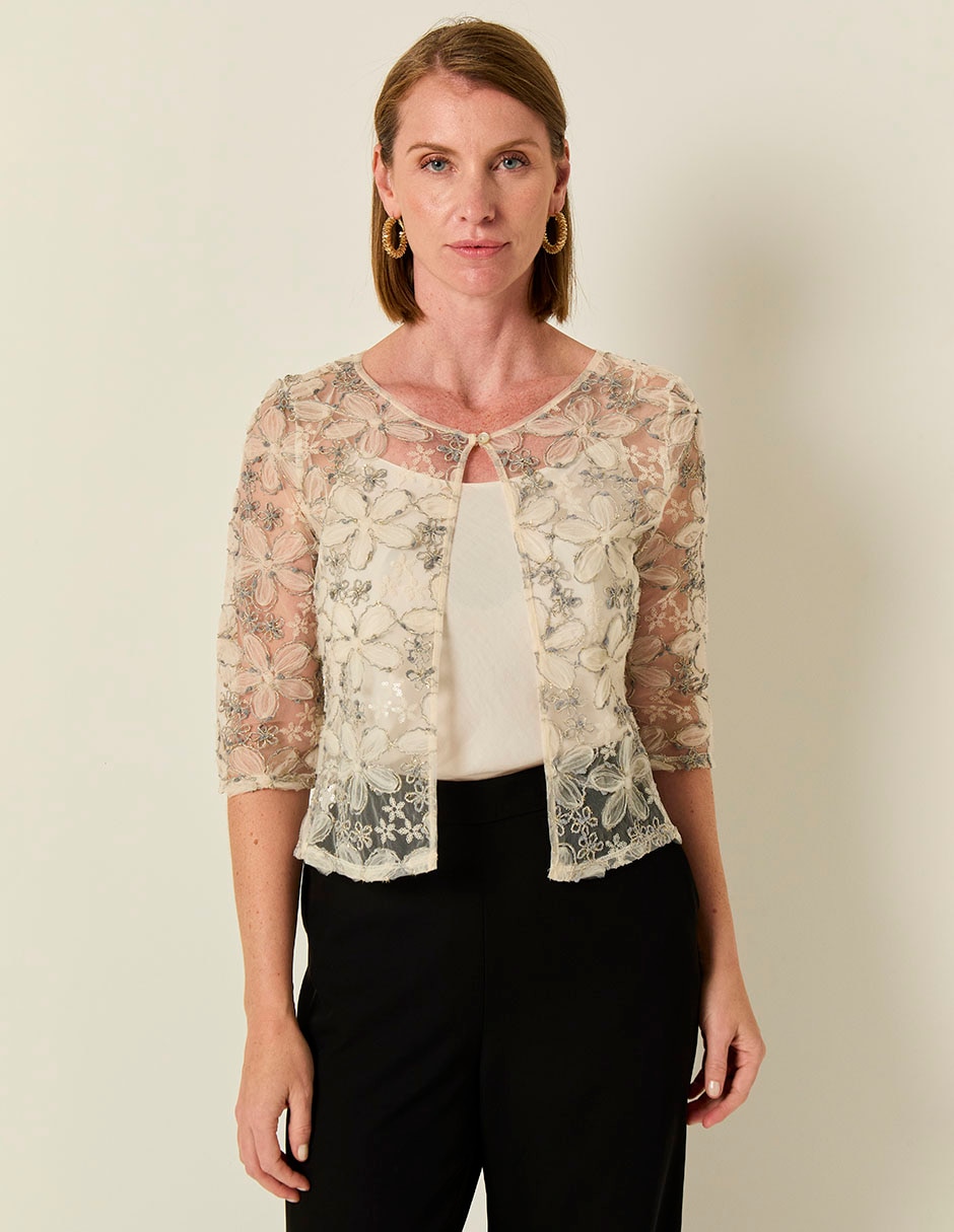 Chal estampado floral