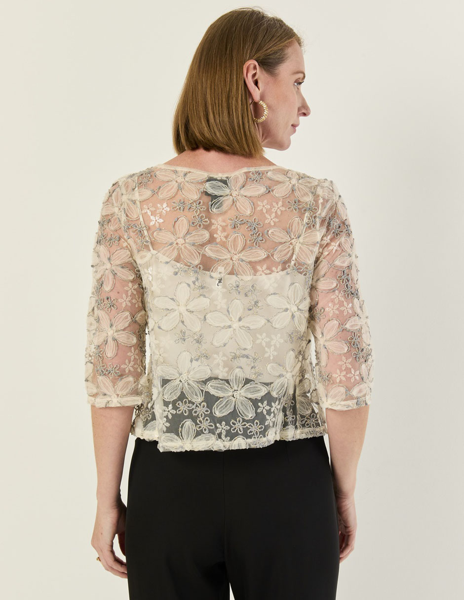 Chal estampado floral 3