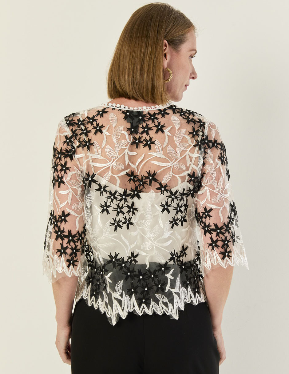 Chal estampado floral 2