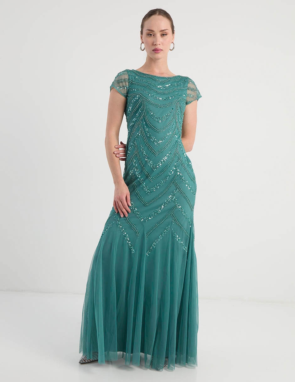 Vestido maxi de fiesta 2