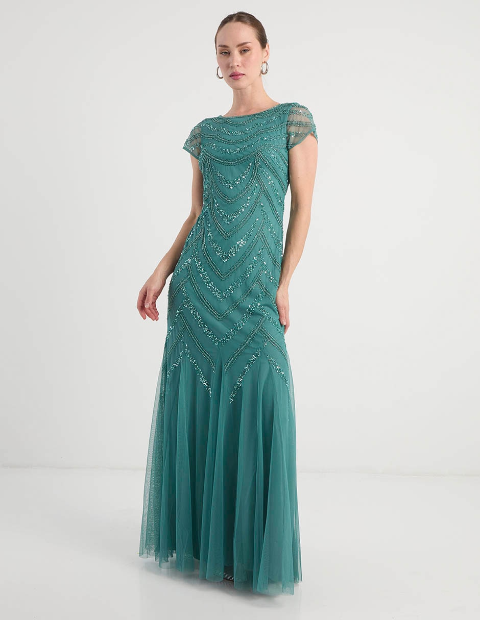 Vestido maxi de fiesta