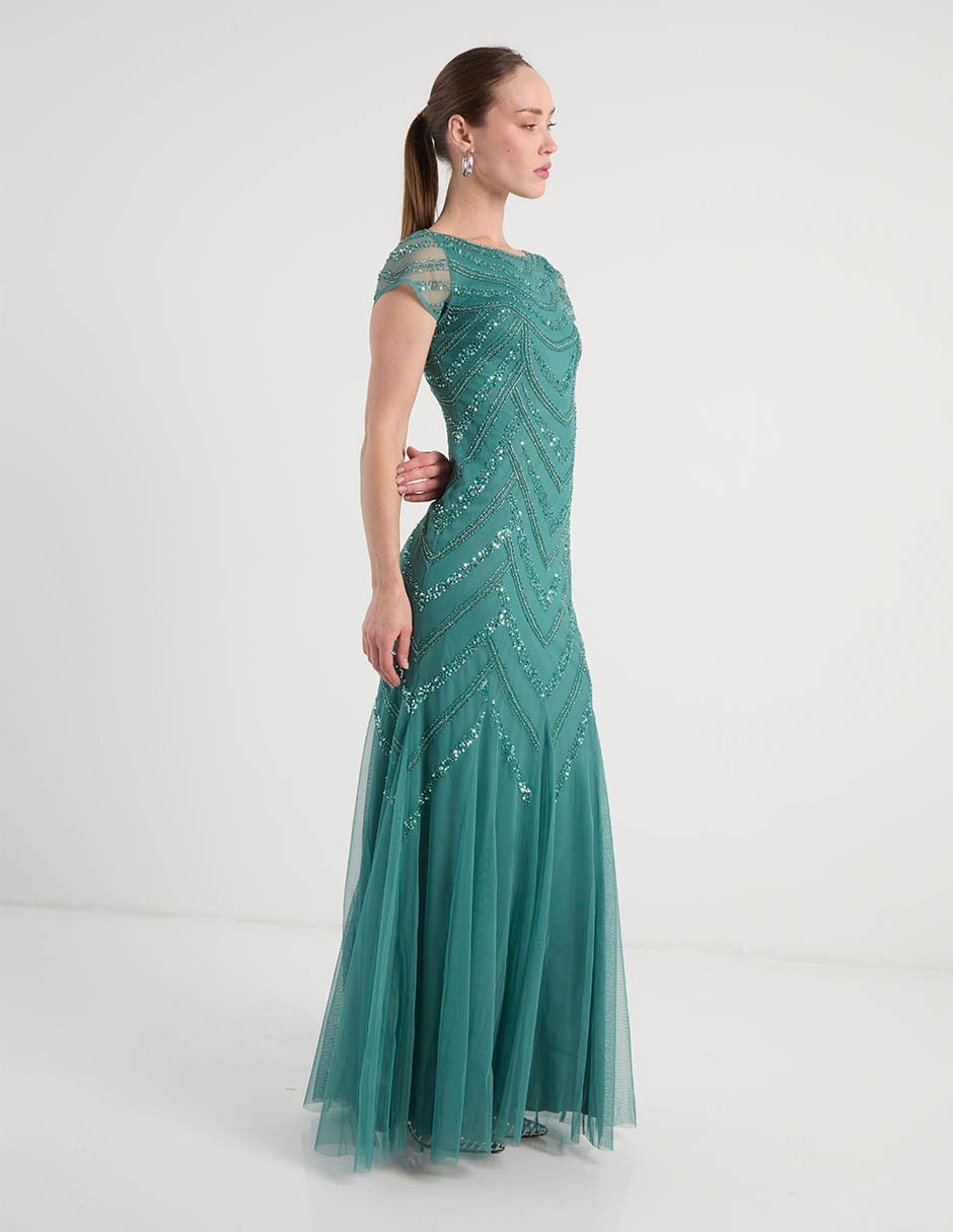 Vestido maxi de fiesta
