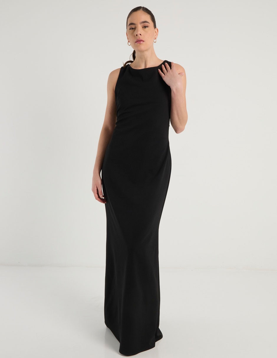 Vestido maxi de fiesta espalda abierta 8