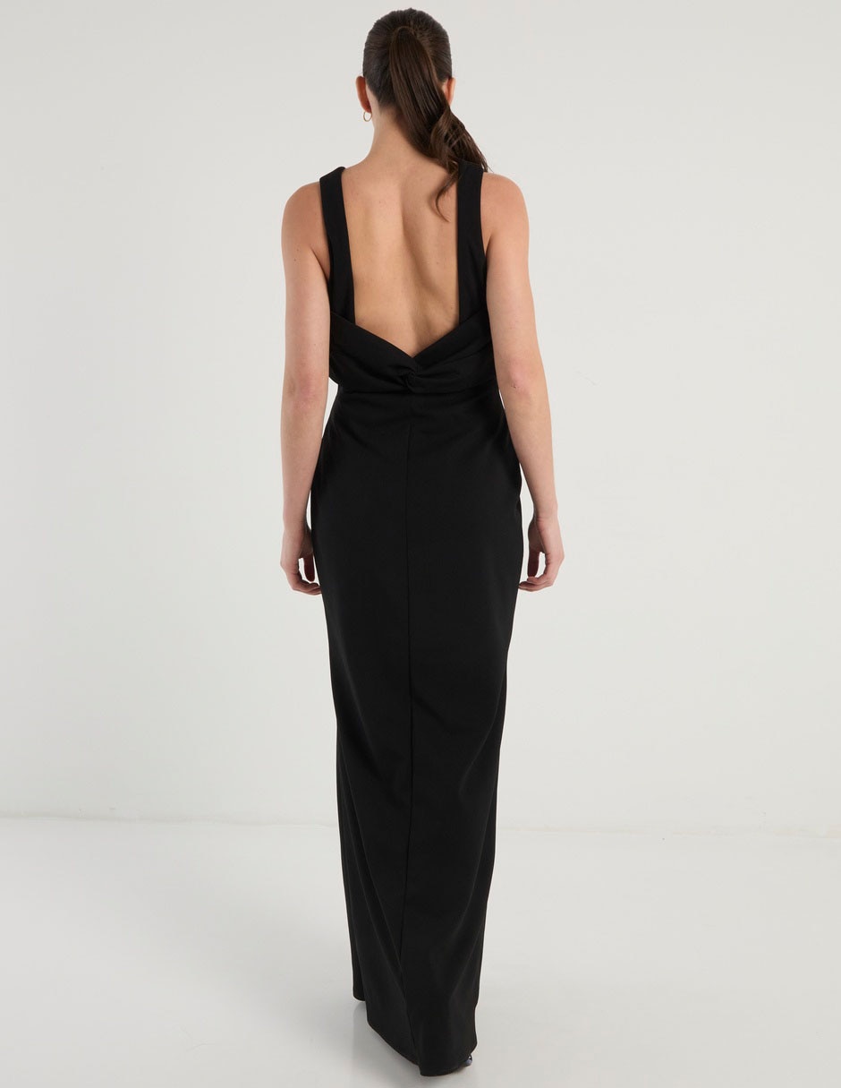 Vestido maxi de fiesta espalda abierta 11