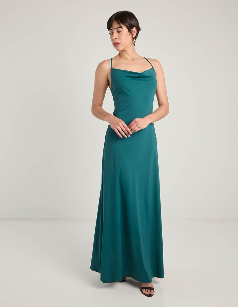 Vestido maxi de fiesta