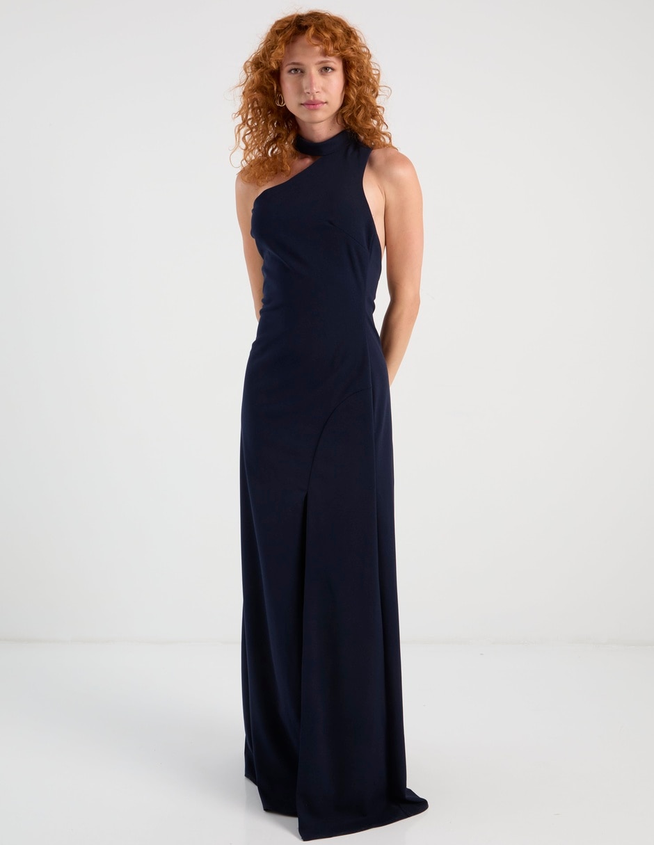 Vestido maxi de fiesta Rue de la Paix espalda cruzada